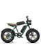 ENGWE M20 1000W (pico) 28 MPH Bicicleta eléctrica de largo alcance con suspensión dual